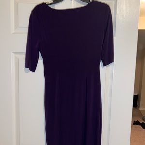 Purple dress